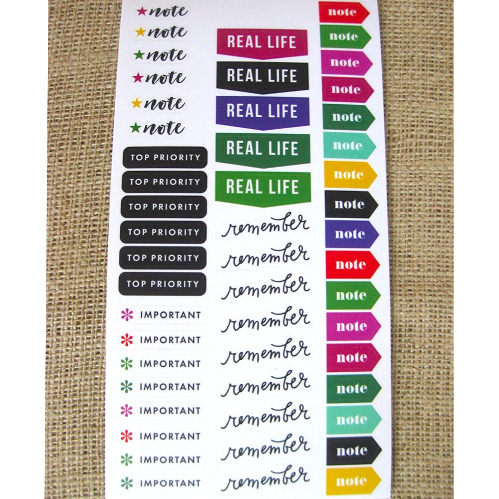Everyday Plans Create 365 Happy Planner Sticker Value Pack (1486 ...