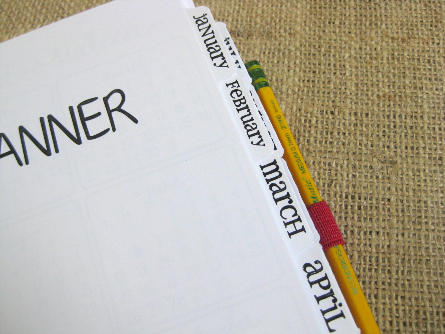 Pen Loop Selfadhesive Pen/pencil Holder Attaches to Journal Etsy