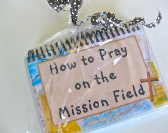 How to Pray on the Mission Field, Spiral-Bound, Laminated Prayer Cards