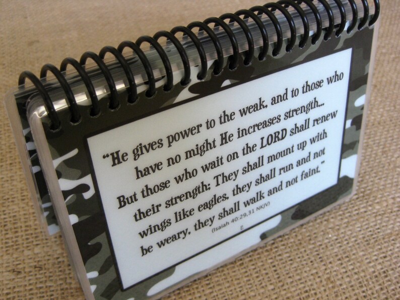 God's Word for a Sailor's Heart, Spiral-Bound, Laminated Bible Verse Cards image 3