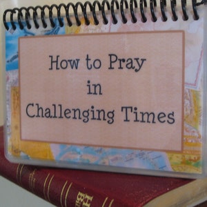 How to Pray in Challenging Times, Spiral-Bound, Laminated Prayer Cards image 3