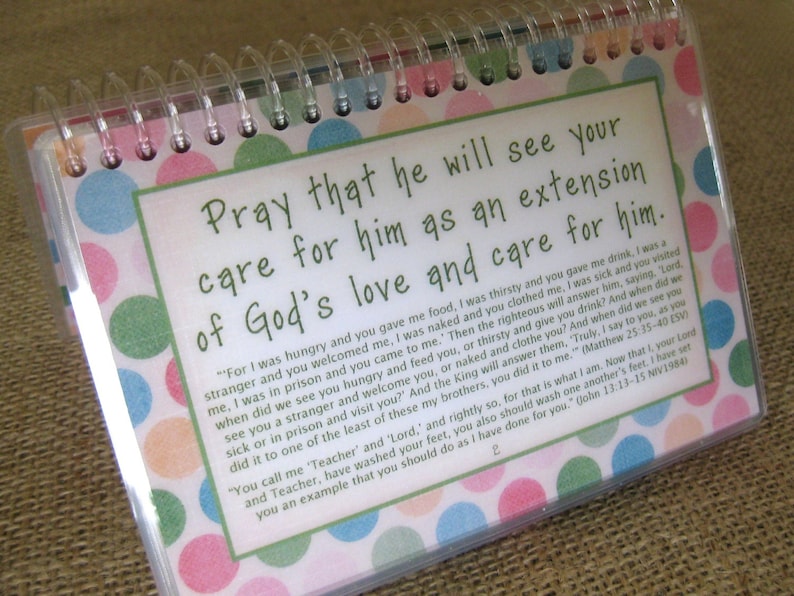 How to Pray for Your Foster Child, Laminated Prayer Book, Spiral-Bound image 3