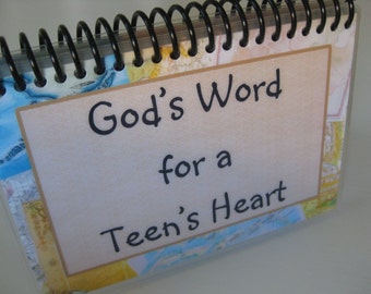 God's Word for a Teen's Heart, Spiral-Bound, Laminated Bible Verse Cards