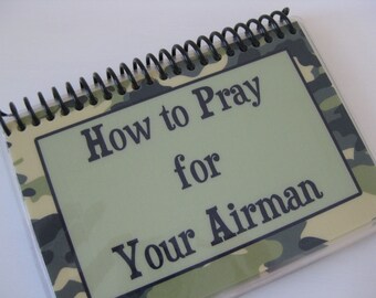 How to Pray for Your Airman, Spiral-Bound Laminated Prayer Cards
