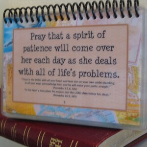 How to Pray for Your Wife, Spiral-Bound, Laminated Prayer Cards image 3