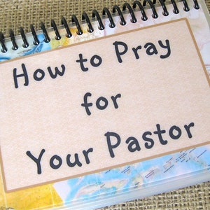 How to Pray for Your Pastor, Laminated Prayer Cards, Spiral-Bound