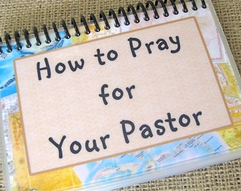 How to Pray for Your Pastor, Laminated Prayer Cards, Spiral-Bound