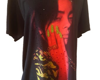 Billie Eilish World Tour 2019 T-shirt Tee Black - Etsy