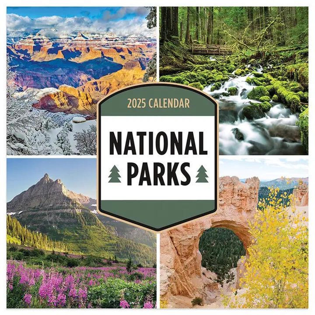 TF Publishing 2025 National Parks Mini Calendar - Etsy