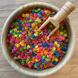 Rainbow Star Sensory Pasta for Imaginative Play
