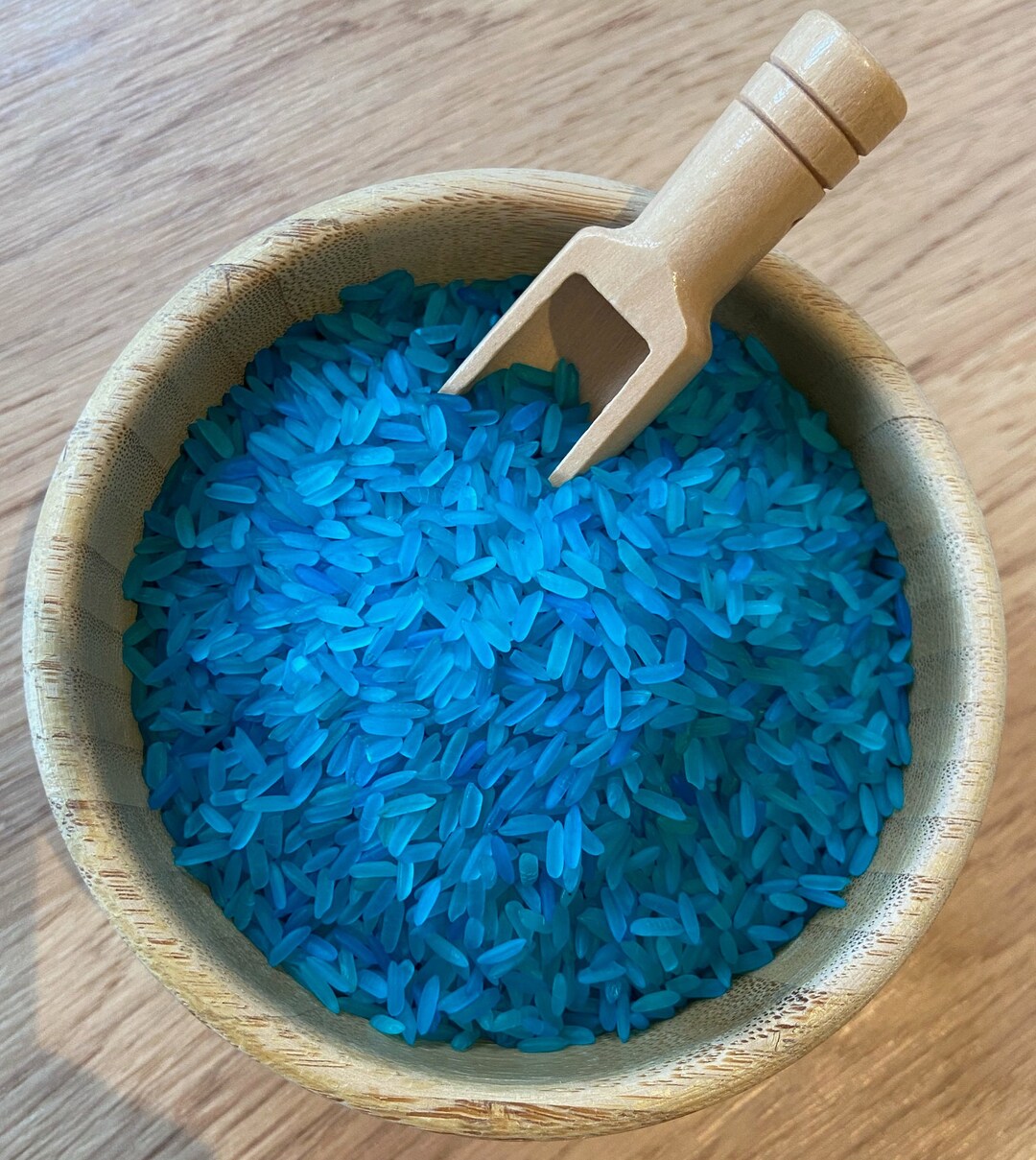 Sprinkle Rice Blue Beautiful Bright Blue Coloured Sensory Rice - Etsy UK