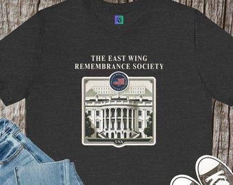 T-shirt East Wing Remembrance Society: cadeau historisch behoud