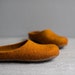 burnt orange slippers