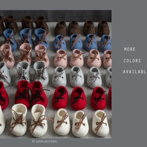 Große Puppenschuhe 14, 15, 16, 18 Zoll Waldorf-Puppenstiefel weiche Puppenschuhe aus Merinowolle individuelle Puppenschuhe für AG-Mädchen Bild 6