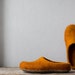 burnt orange slippers
