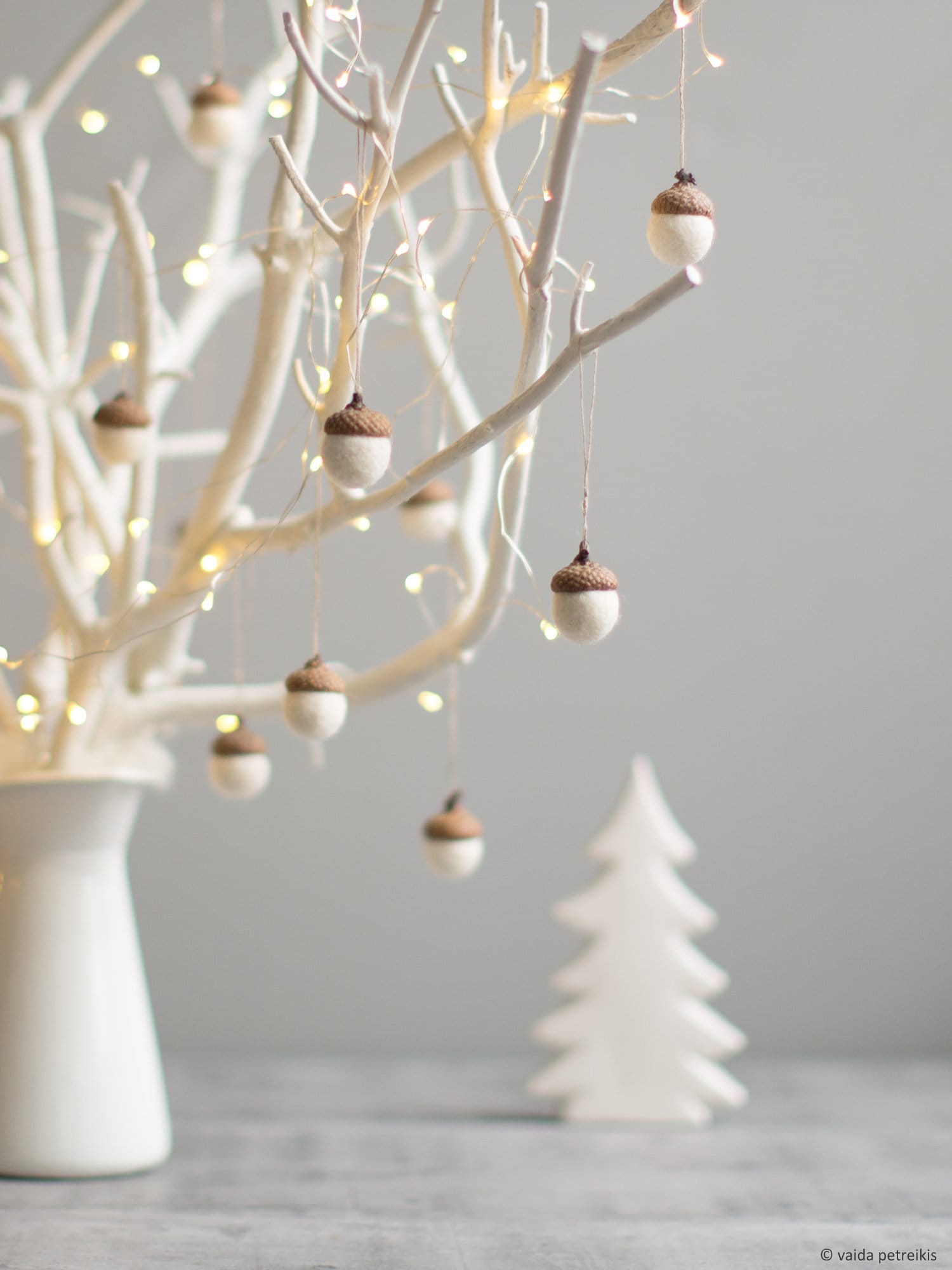 White Christmas Ornaments