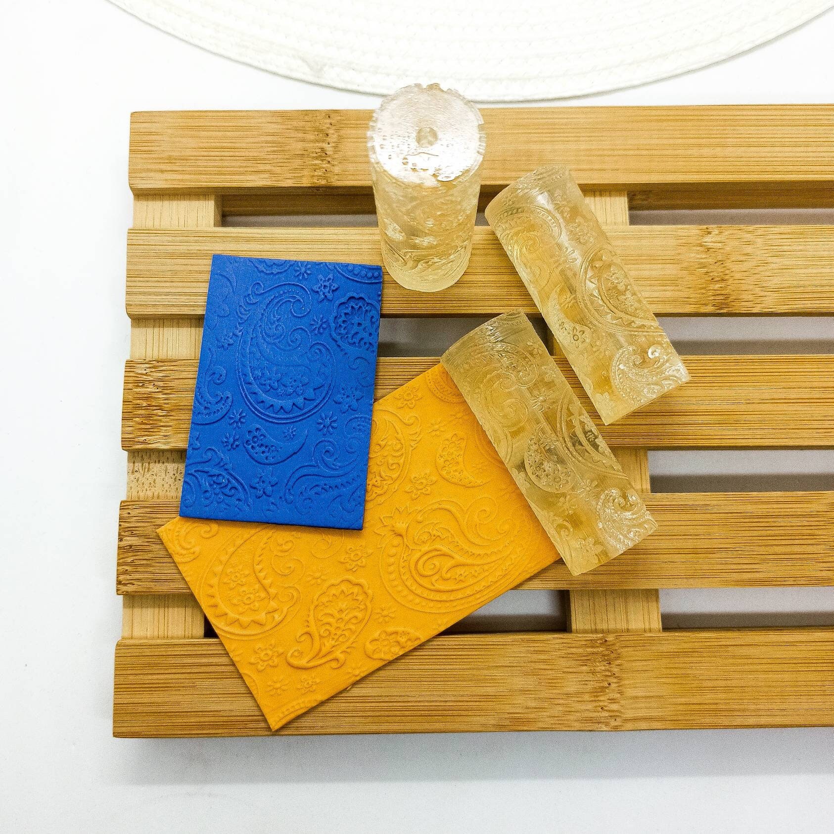 Polymer Clay Texture Roller Paisley Clay Tool