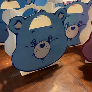 Custom Care bear Treat bags