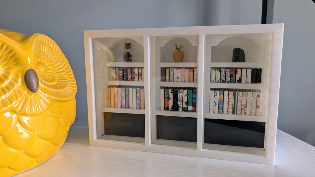 The Box Library-mini Bookcase-functional, Interactive, Writable Books ...