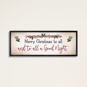 Frohe Weihnachten an alle Zeichen, Weihnachtsdekoration, Weihnachtswandkunst, Weihnachtswanddekor, Bauernhaus, Feiertagsdekor, Weihnachten, Feiertagskunst