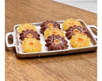 Halloween Assorted  Cookies on a tray