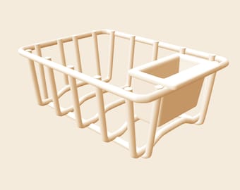 DISH DRAINER - 3D-Modell-STL-Datei