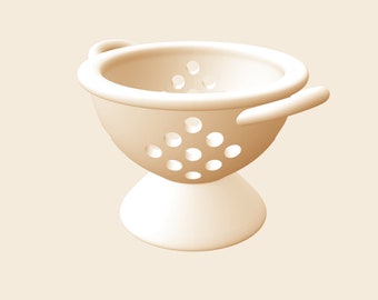 COLANDER B - 3D model STL file