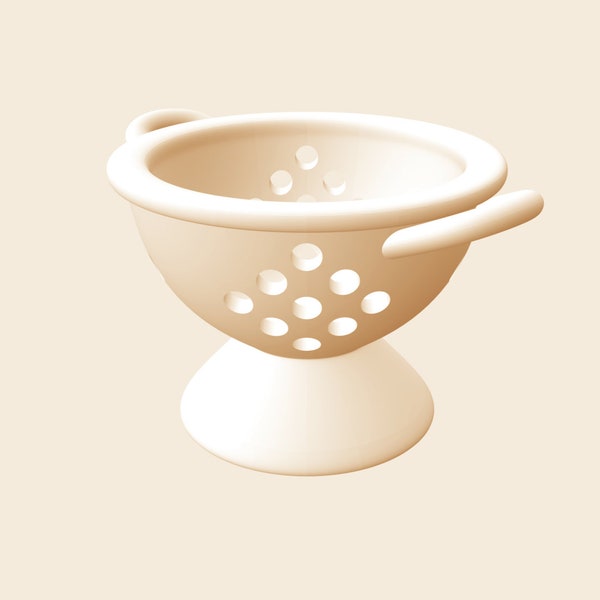 COLANDER B - 3D model STL file