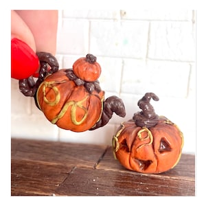 Halloween pumpkin set | 1/12scale mniature