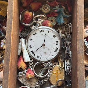Antique Silver Pocket Watch, Working "Ancre" Membre du Jury Milan 1906, Hors Concours