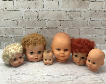 scary doll heads