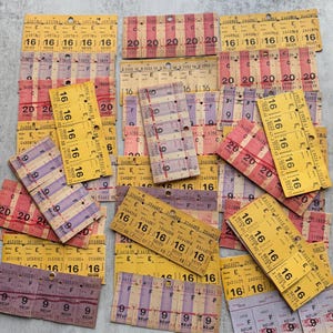 Franse kaartjes wedraces, junkjournaal, scrapbooking, collagepapier, ephemera, verzamelobject mixed media, verzamelobjecten