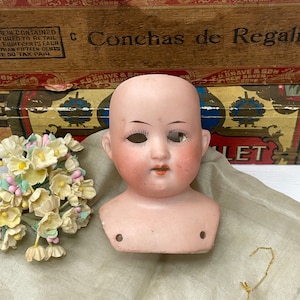 15” Antique Germany Bisque Doll Heubach Kopplesdorf 275 9/0 Kidolene Body #L