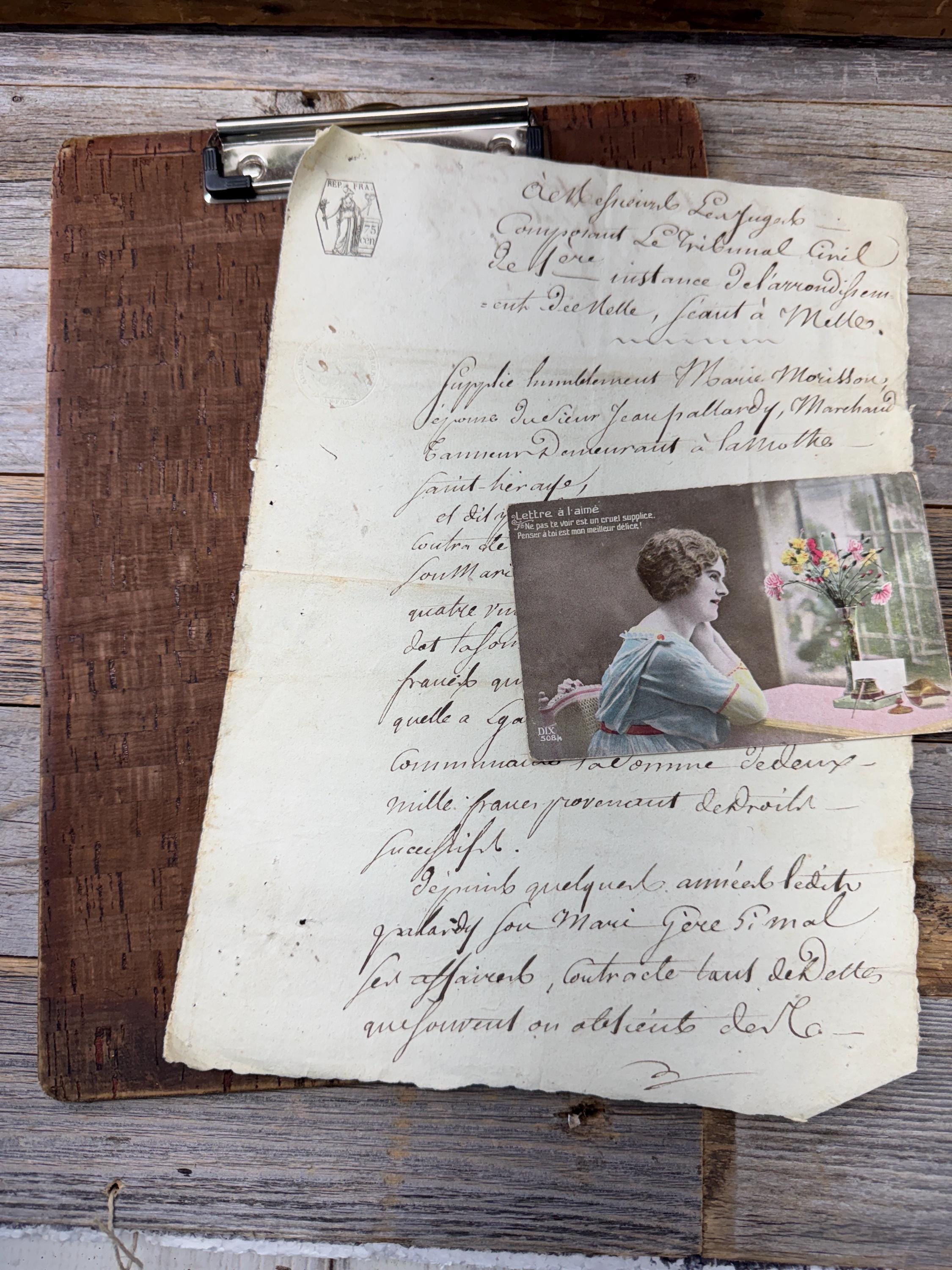 Vintage Clipboard - Etsy UK