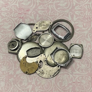 Vintage Watch Parts: Steampunk Jewelry, Art Supply Found Objects