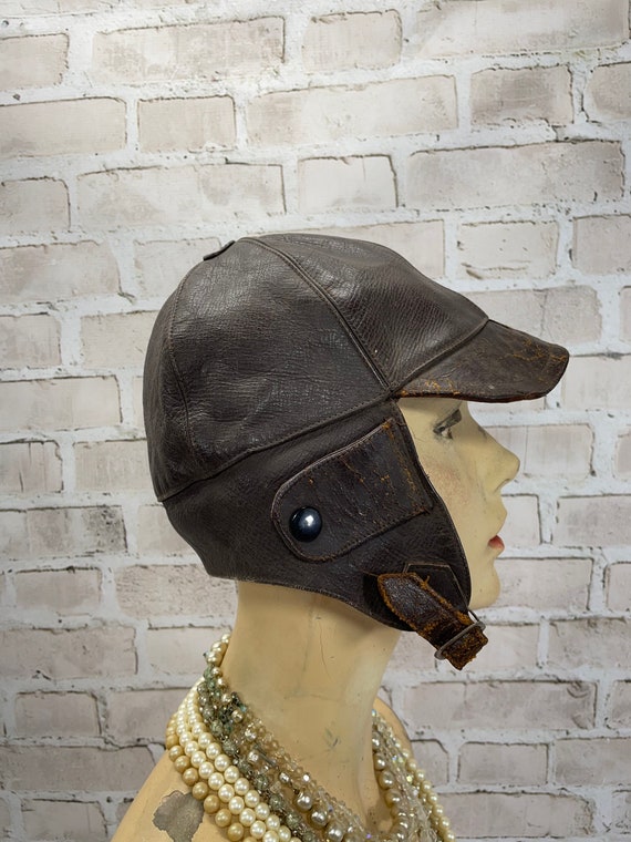 Vintage Leather Aviation Brown Leather 