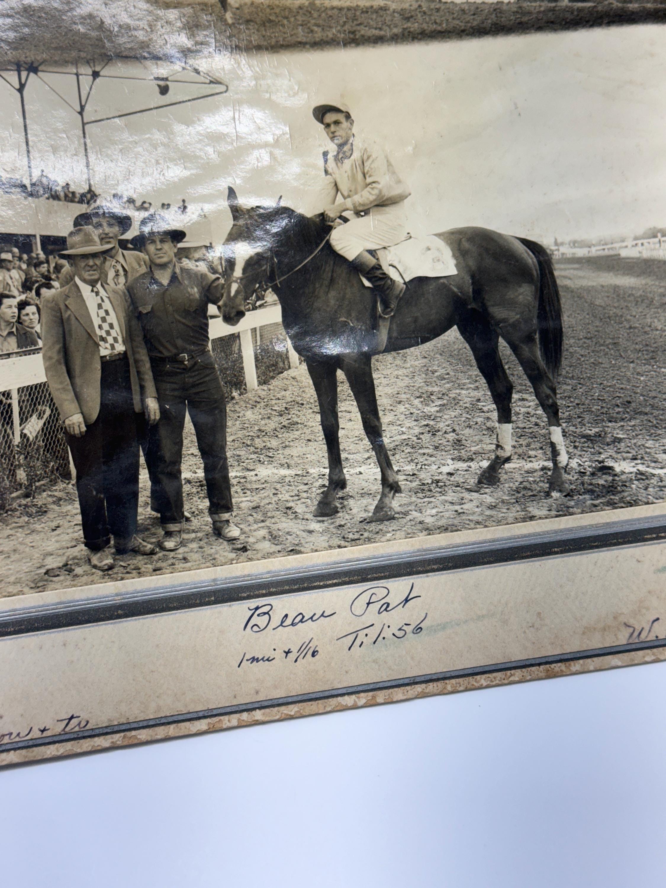 Photo Presse Cheval Un As Prix Helder 1946 Horse Racing