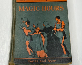 Magic Hours- The Work Play Books- Vintage boek met illustraties