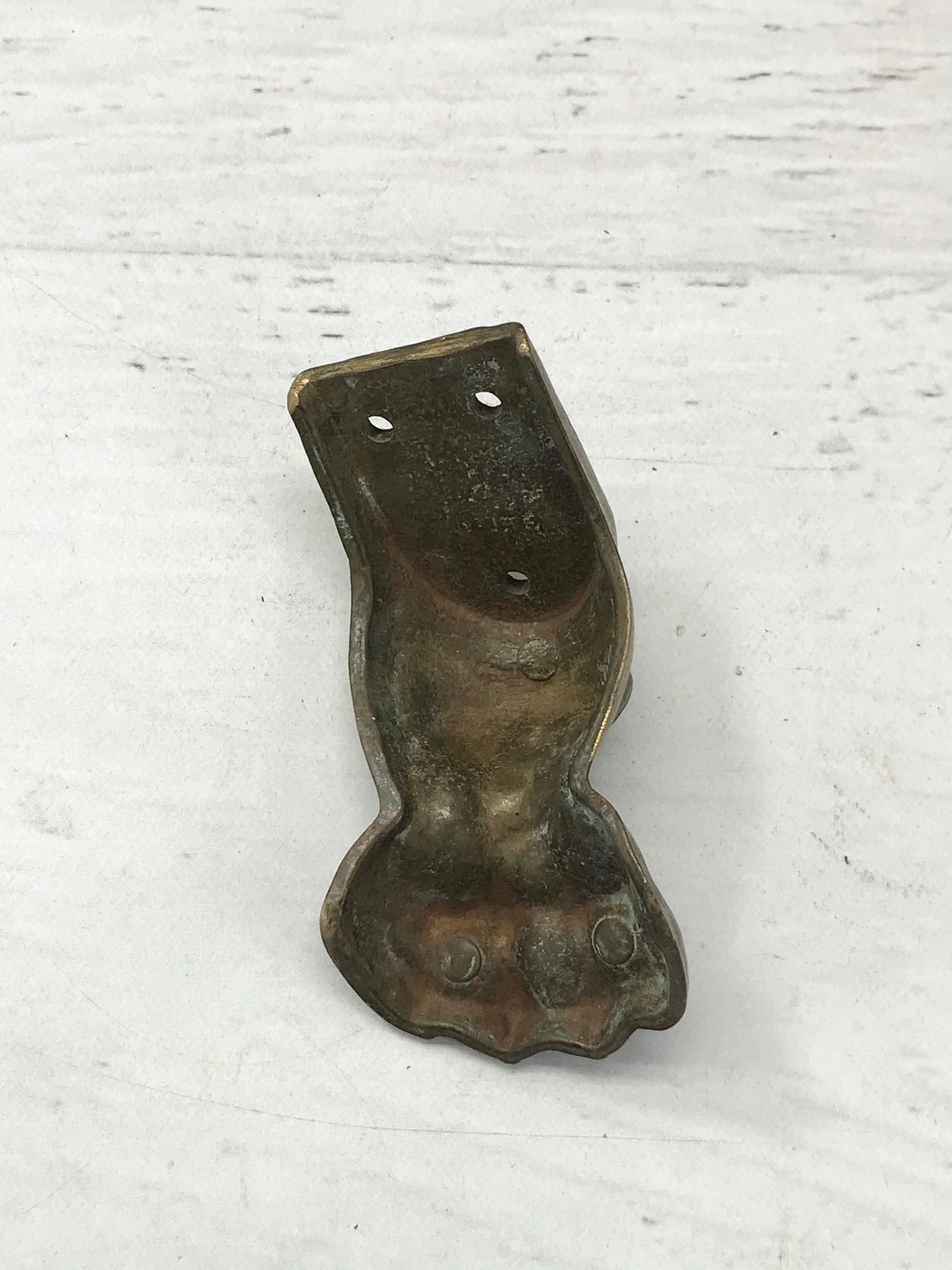 Vintage Claw Foot Brass Table Furniture Leg Industrial Etsy
