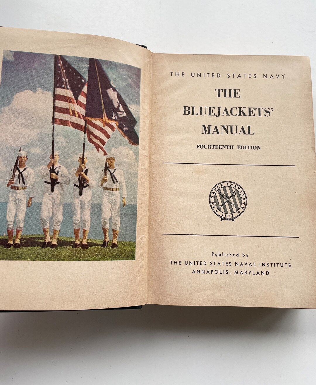 The Blue Jackets' Manual US Navy Book United States Naval Institute