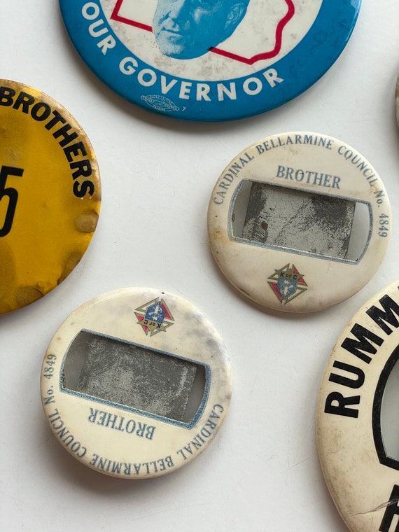 Vintage Pins Wellman Industries Rummel Fathers' Clu… Gem