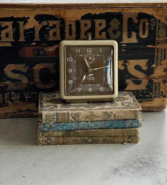 Vintage Westclox Alarm Clock: Industrial Display Decor (non
