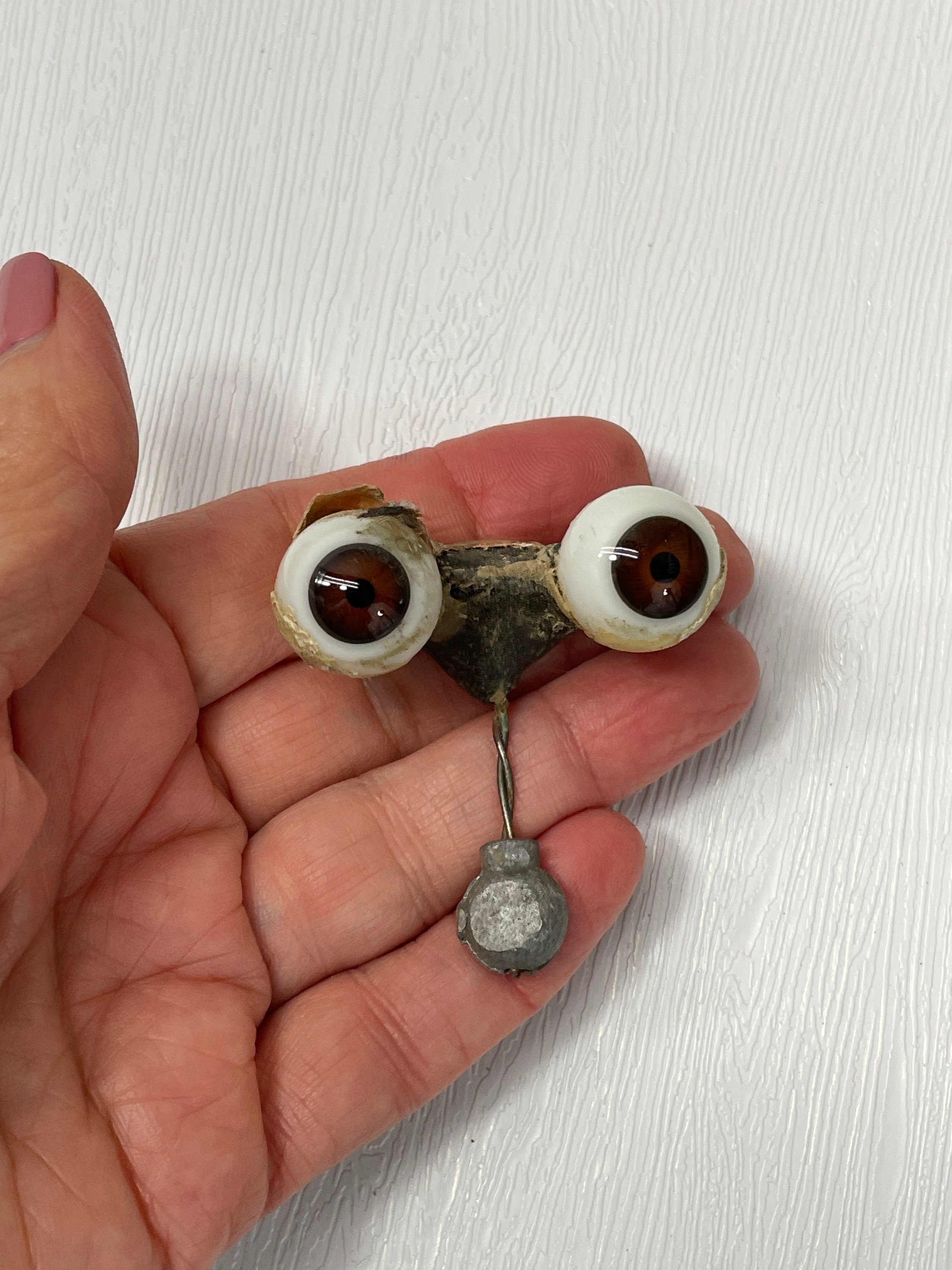 Googly Doll Eyes Glass Eyes Wire Loops