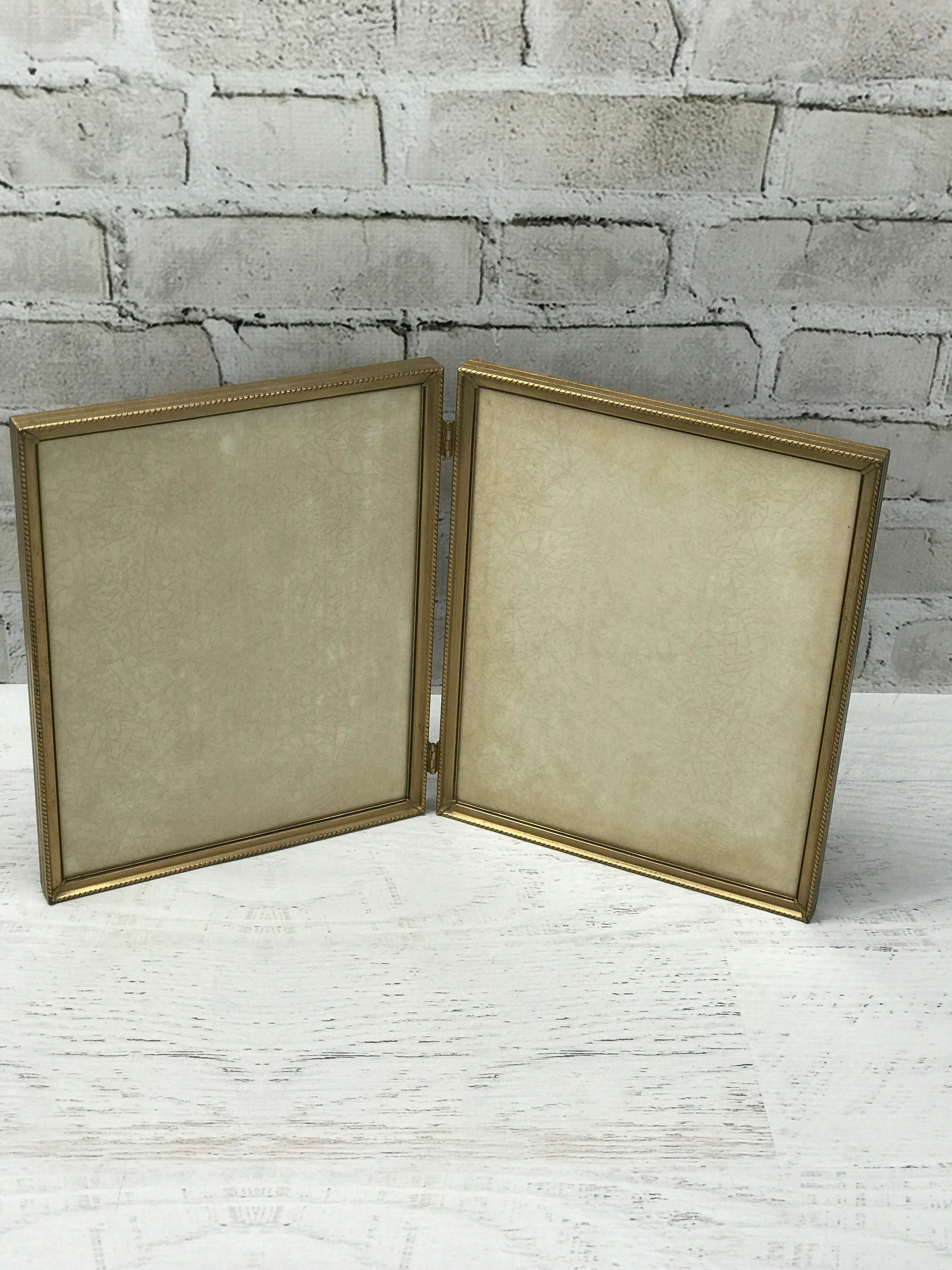 Vintage Double Frame 8 x 10 with Decorative Gold Etsy
