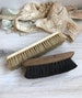 Vintage BRUSHES- Primitive Rustic Decor Early Utility Brush- Wood and Bone with Bristles- Farmhouse Decor 