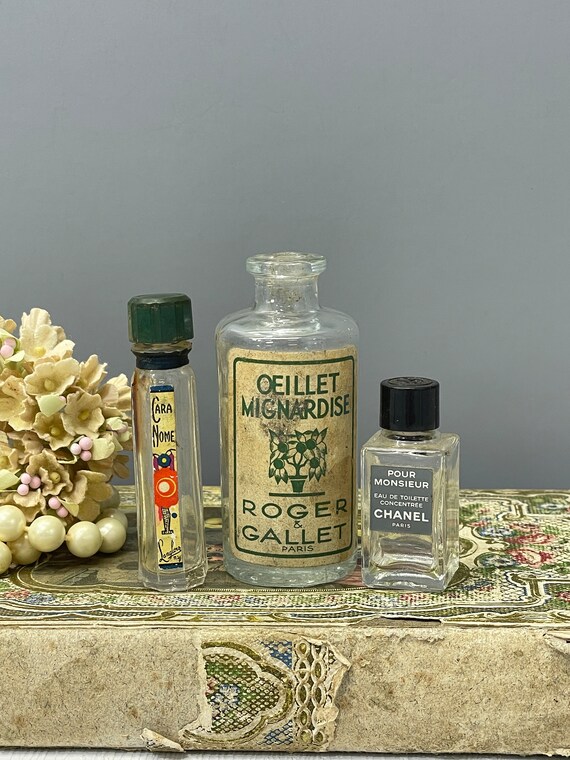 Vintage french perfume bottles - Gem