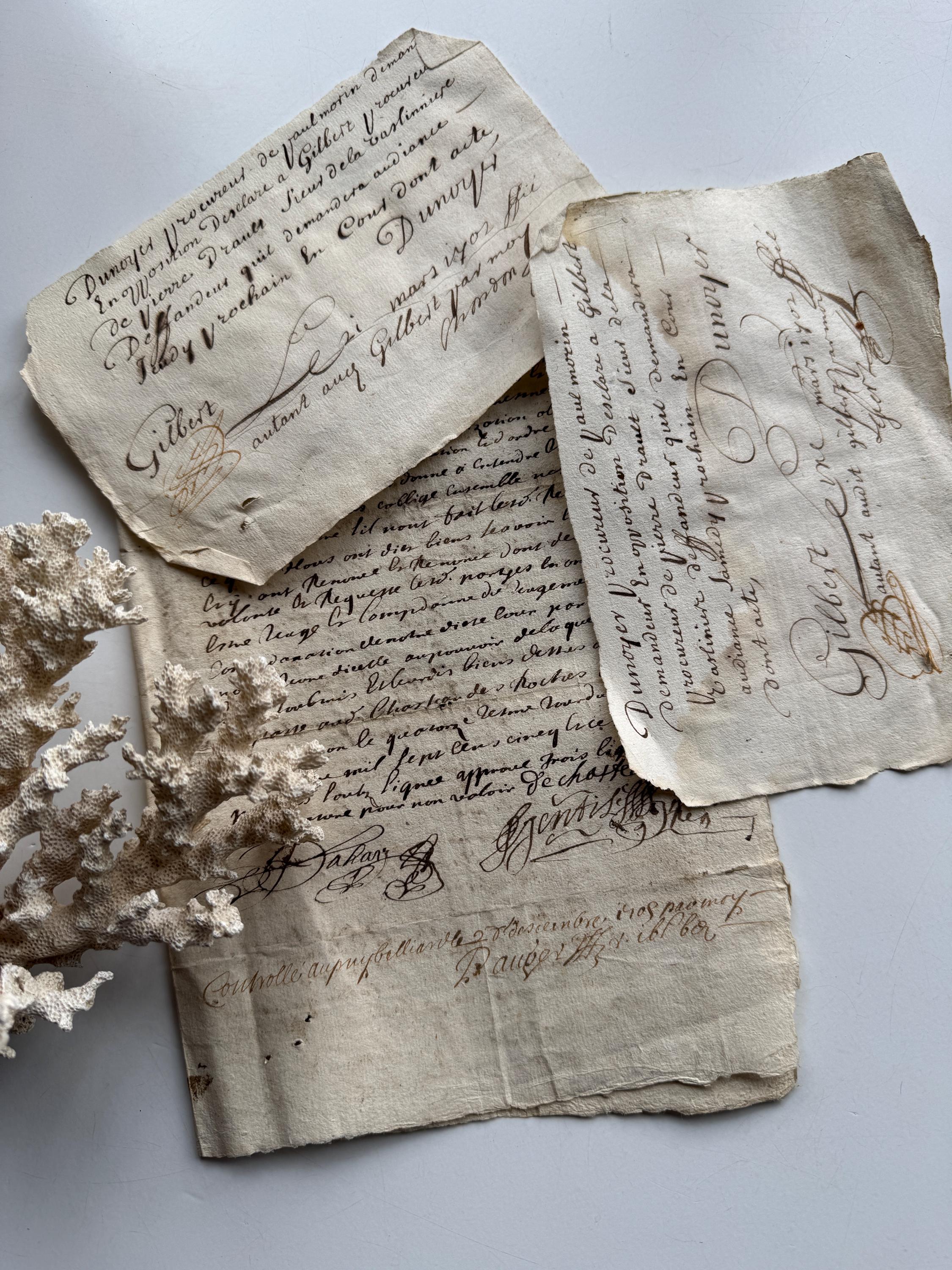 18世紀のフランスの手書きのアンティーク文書 - Etsy 日本