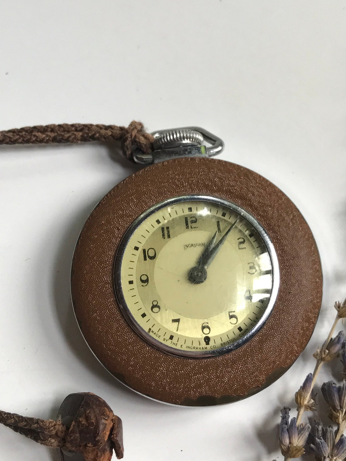 Vintage Ingraham Pocket Watch Steampunk Style Pocketwatch for | Etsy