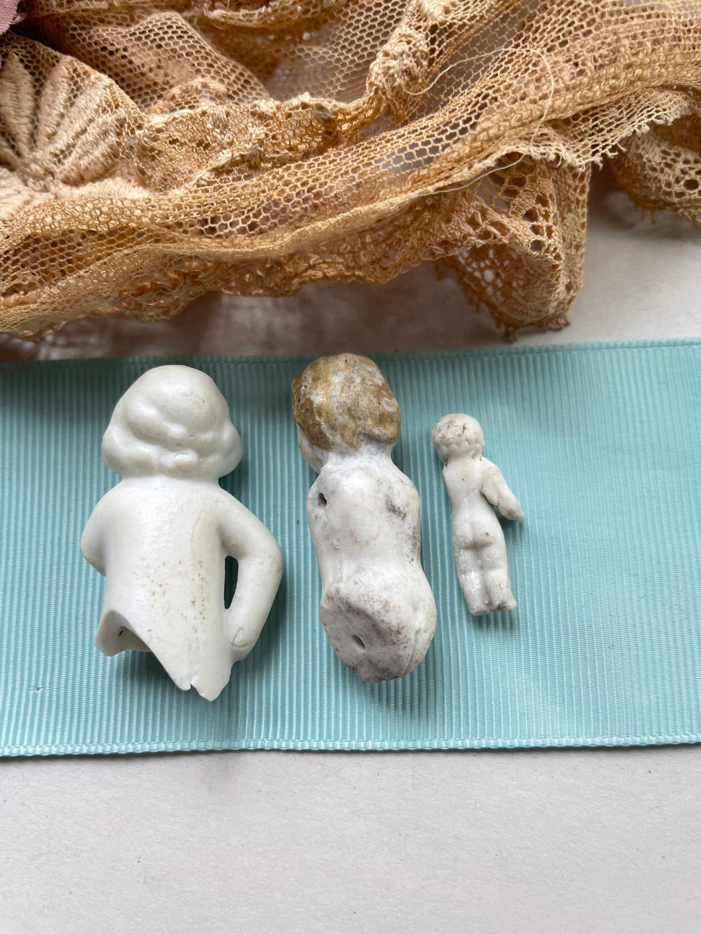 Vintage Bisque Doll Parts Frozen Charlotte Doll Altered Art Etsy