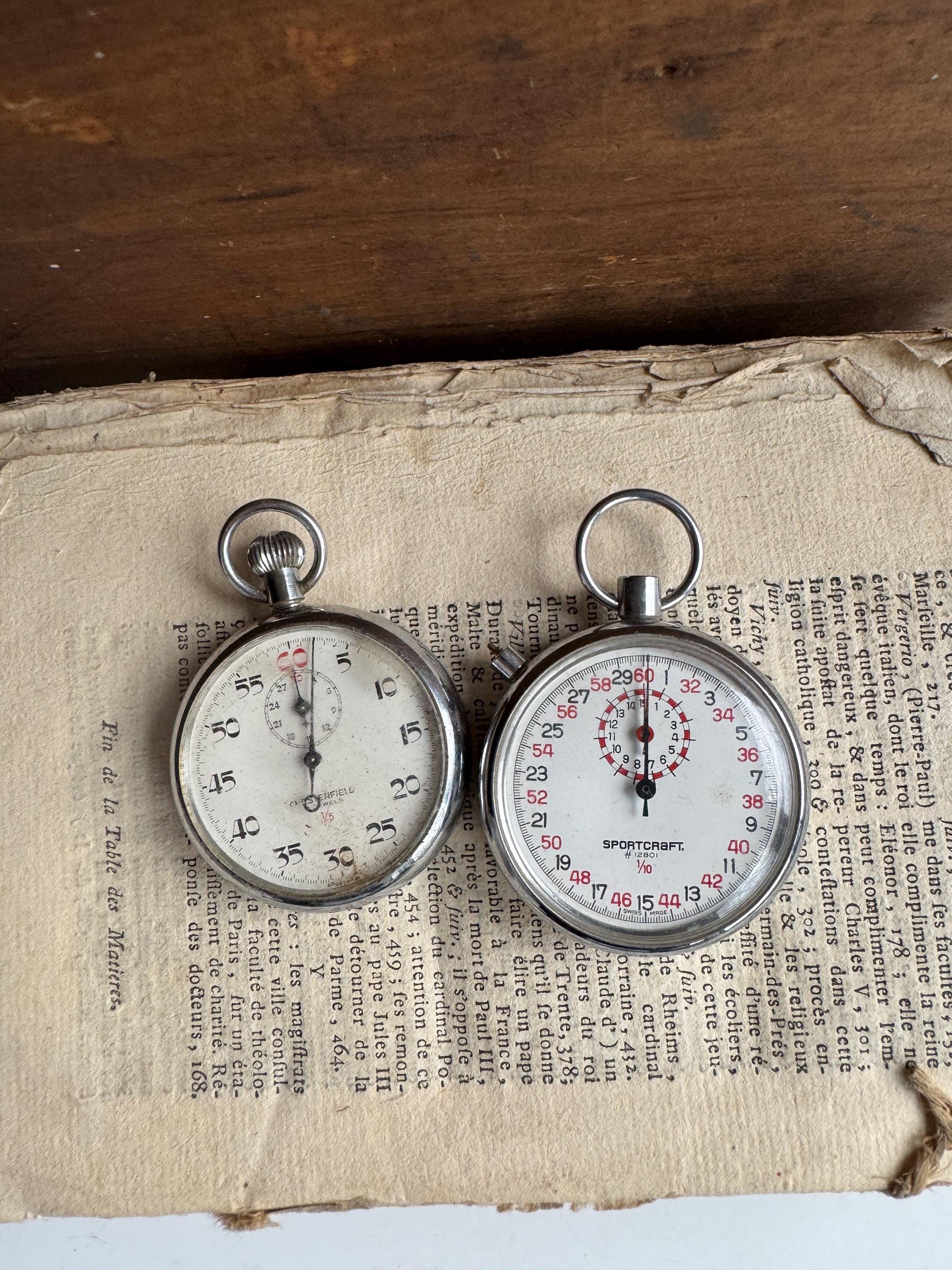 Vintage stop watch - Etsy 日本